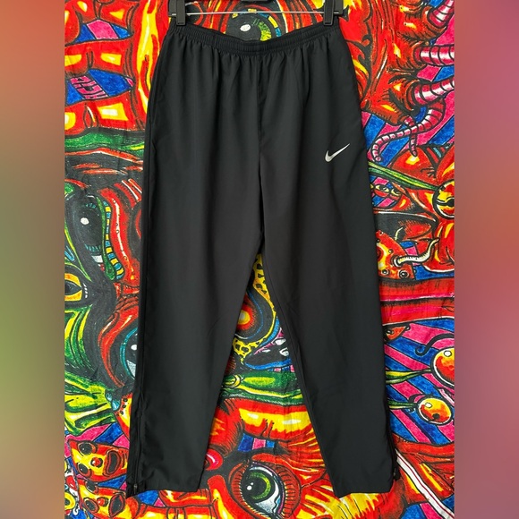 Nike Dri-FIT Challenger Running Pants – Black, L, Polyester, Good Used - Picture 1 of 8